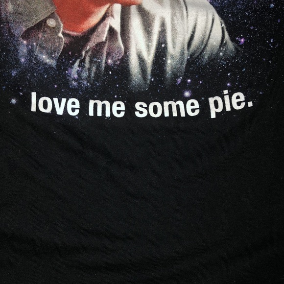 DONATED “Love me some pie” Supernatural T-shirt - Picture 6 of 6